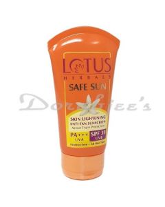 LOTUS SUNBLOCK SPF30 PA+++ 75G