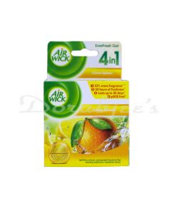 AIRWICK AIR FRESHENER EVER FRESH GEL CITRUS SPLASH 50G