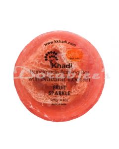 KHADI FRUIT SPARKLE LOOFAH SOAP 125G