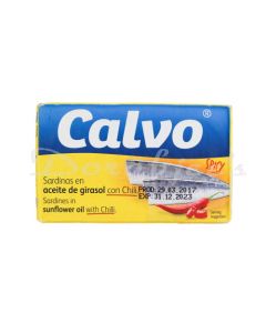 CALVO SARDINES OIL W CH SPI120