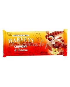 HARVEYS CRUNCHY WAFERS CREAME VANILLA HAZELNUT