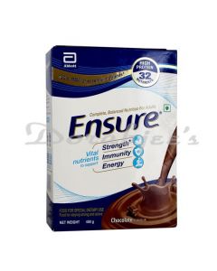 ENSURE NUTRITIONAL CHOCOLATE 400G