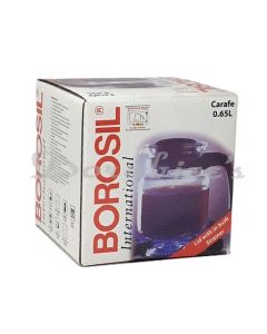 BOROSIL BOROSILICATE MICROWAVE & FLAME PROOF CARAFE  0.65L