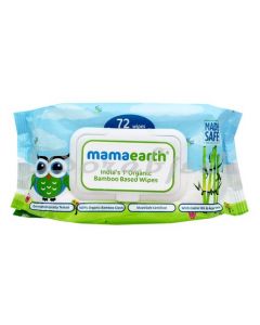 MAMA EARTH ORGANIC BAMBOO BABY WIPES 72