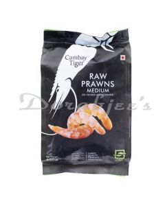 CAMBAY PRAWNS RAW DE-VEINED MEDIUM 600G