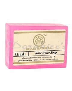 KHADI ROSEWATER SOAP(R)125
