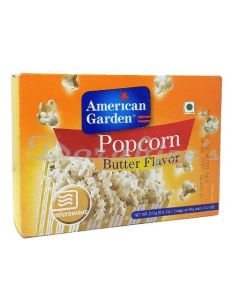 AMERICAN GARDEN  MICROWAVE  POP CORN  BUTTER 297G