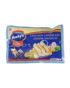VENKYS CHICKEN CHE&ONION SAUSAGES 300 G