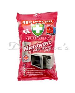 GREEN SHIELD MICROWAVE FRIDGE FREEZER WIPES 70 WIPES