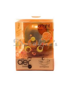 GODREJ AER BRIGHT TANGY DELIGHT TWIST GEL CAR AIR FRESHENER  60DAYS