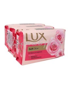 LUX ROSE SOFT GLOW SOAP 3*150G