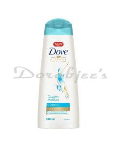 DOVE OXYGEN MOISTURE SHAMPOO DRY FOR FLAT THIN HAIR 340ML