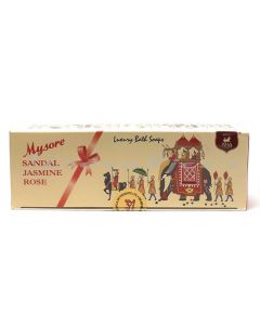 MYSORE JASMINE SANDAL ROSE SOAP3*1