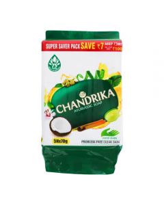 CHANDRIKA SANDAL SOAP SUPER SAVER PACK