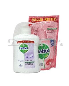 DETTOL SENSITIVE LIQUID HAND WASH PUMP 200ML