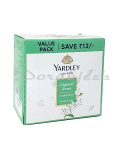 YARDLEY JASMINE LUXURY SOAP 3*100G VALUE PACK