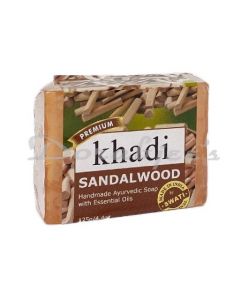 KHADI SANDAL WOOD SOAP 125G