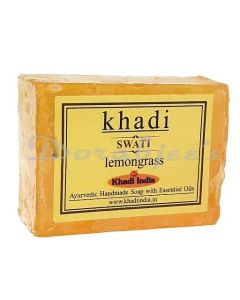 SWATI KHADI LEMONGRASS SOAP 125G