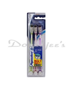 PEPSODENT COMPLETE EXPERT TOOTH BRUSH 2+1 MEDIUM