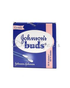 JOHNSON BUDS 30 STEMS/60 SWABS