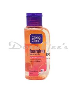 CLEAN & CLEAR FOAMING  FACE WASH 50ML