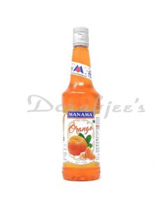 MANAMA ORANGE SYRUP 750ML