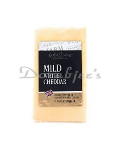 FORD FARM CHEESE MILD WHITE CHEDDAR 190G