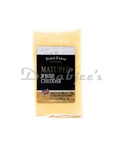 FORD FARM CHEESE MATURE WHITE CHEDDAR 190G