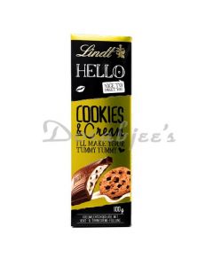 LINDT COOKIES & CREAM CHOCOLATE  100G