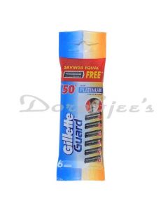 GILLETTE GUARD SHAVING CARTRIDGE 5+1 P