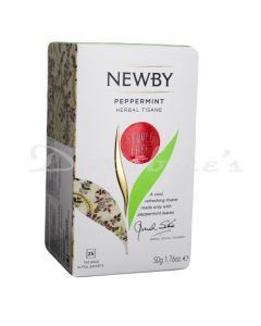 NEWBY HERBAL TEA PEPPERMINT  25S