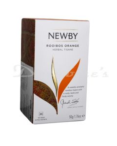 NEWBY HERBAL TEA ROOIBOS ORANGE 25S