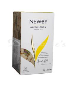 NEWBY HERBAL TEA GREEN LEMON GT 25S