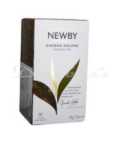 NEWBY HERBAL TEA GINSENG OOLONG 25S