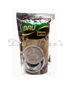 BRU GREEN LABEL POUCH  COFFEE 200 G