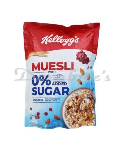 KELLOGGS EXTRA MUESLI NO ADDED SUGAR  550G