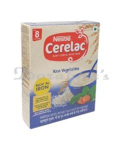 NESTLE CERELAC RICE VEG 375G