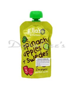 ELLAS KITCHEN BABY FOODS ORGANIC SPINACH APPLE SWEDES 120G