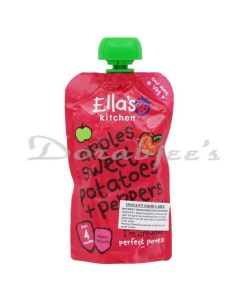 ELLAS KITCHEN BABY FOODS ORGANIC PEPPERS SWEET POTATO APPLE 120G