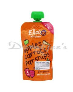 ELLAS KITCHEN BABY FOODS ORGANIC CARROT APPLE PARSNIPS 120G