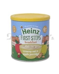 HEINZ BABY NO SUGAR ADDED OAT & APPLE PORRIDGE 240G