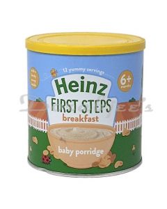 HEINZ BABY NO SUGAR ADDED CREAMY OAT PORRIDGE 240G