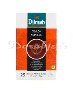 DILMAH CEYLON SUPREME TEA BAG 25S