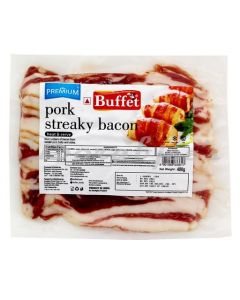 KEYA PORK STREAKY BACON 400G