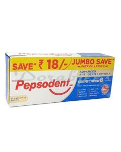 PEPSODENT GERMI CHECK TOOTH  PASTE 150G*2