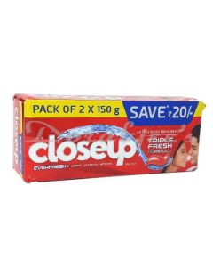 CLOSE UP RED TOOTH PASTE 150+150G