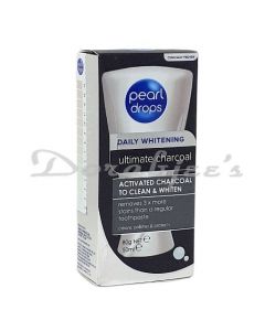 PEARL DROPS DAILY WHITENING CHARCOAL TOOTH PASTE 50ML