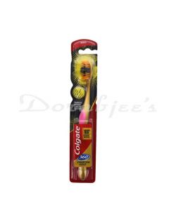 COLGATE 360 CHARCOAL GOLD TOOTH BRUSH SOFT