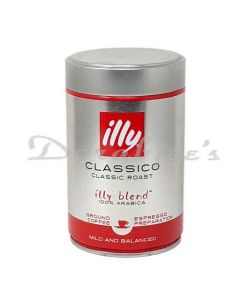 ILLY CLASSIC GROUND ROAST COFFEE 250G