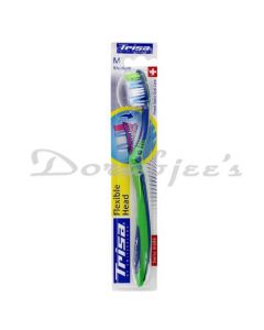 TRISA FLEXI HEAD TOOTH BRUSH MEDIUM